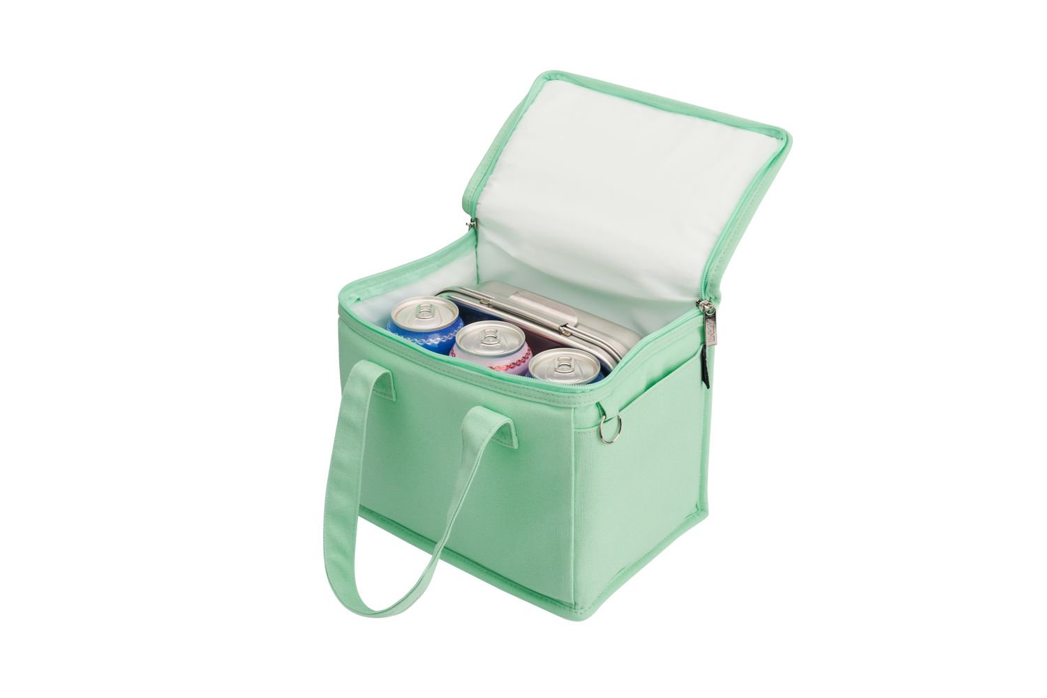 AVANTI Insulated Canvas Lunch Bag - Soft Mint