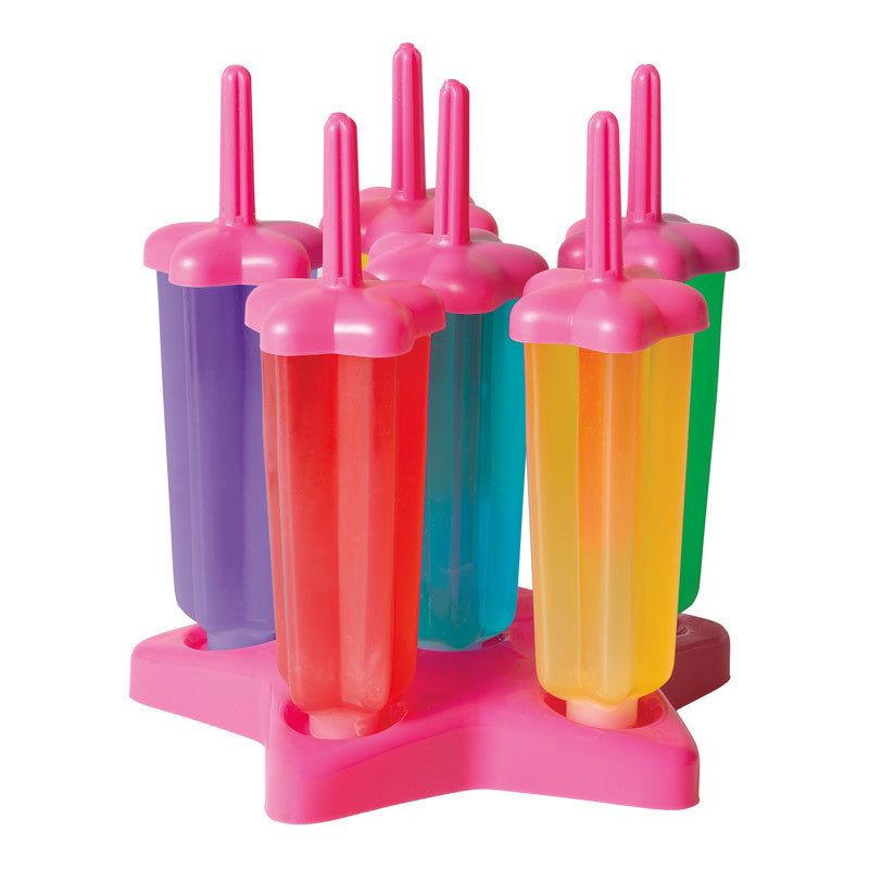 AVANTI Star Ice Blocks 6 Piece Set - Pink
