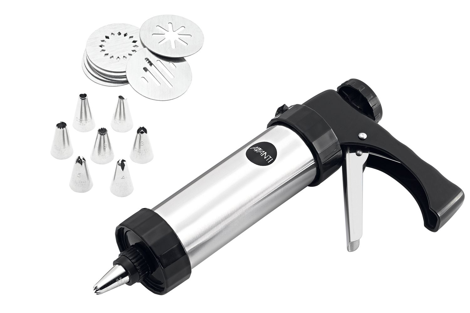 AVANTI Cookie Press and Icing - 17 Piece Set