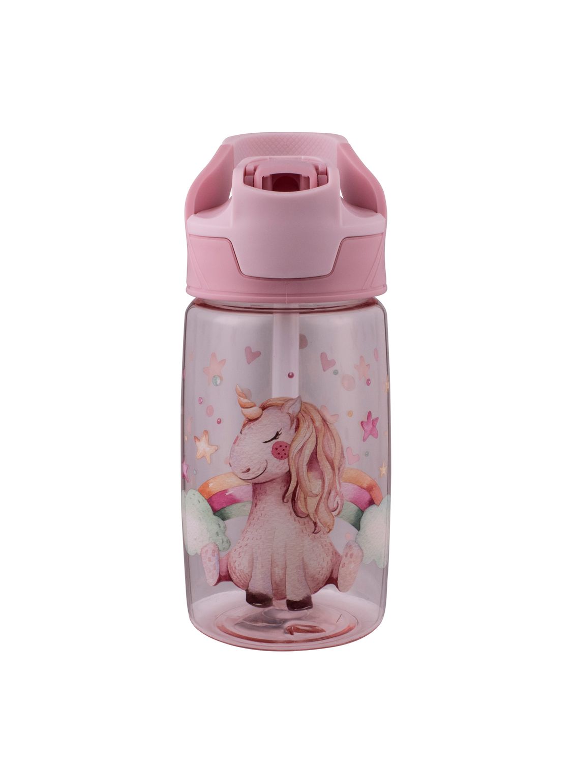 AVANTI YumYum Auto Flip Spout Tritan Bottle 450ml - Unicorn