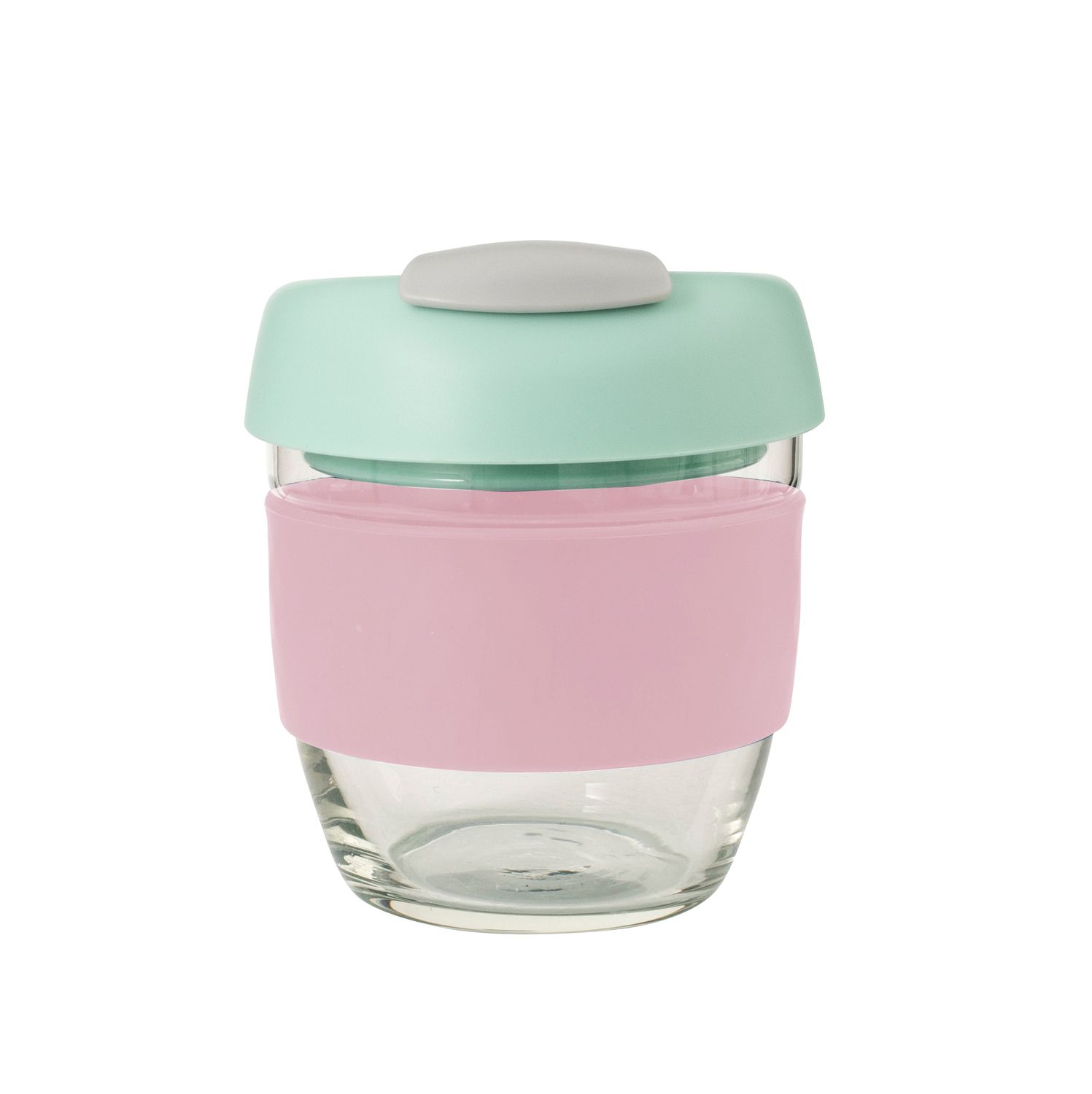 AVANTI Glass GOCUP 236ml - Pink/Mint/Grey