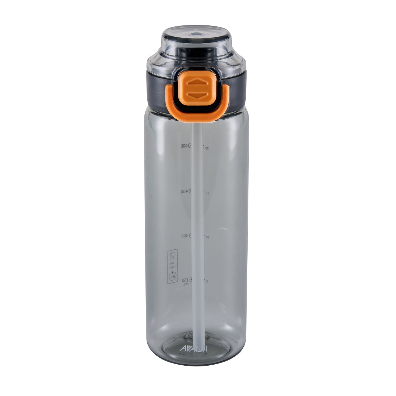 AVANTI HydroActive Tritan Water Bottle, 800ml - Black