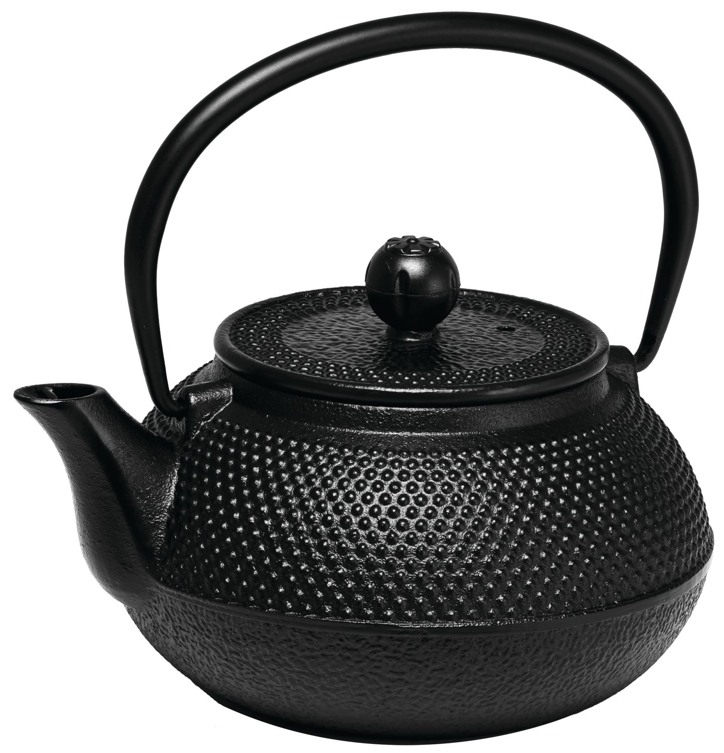 AVANTI Hobnall Cast Iron Teapot 600ml - Black