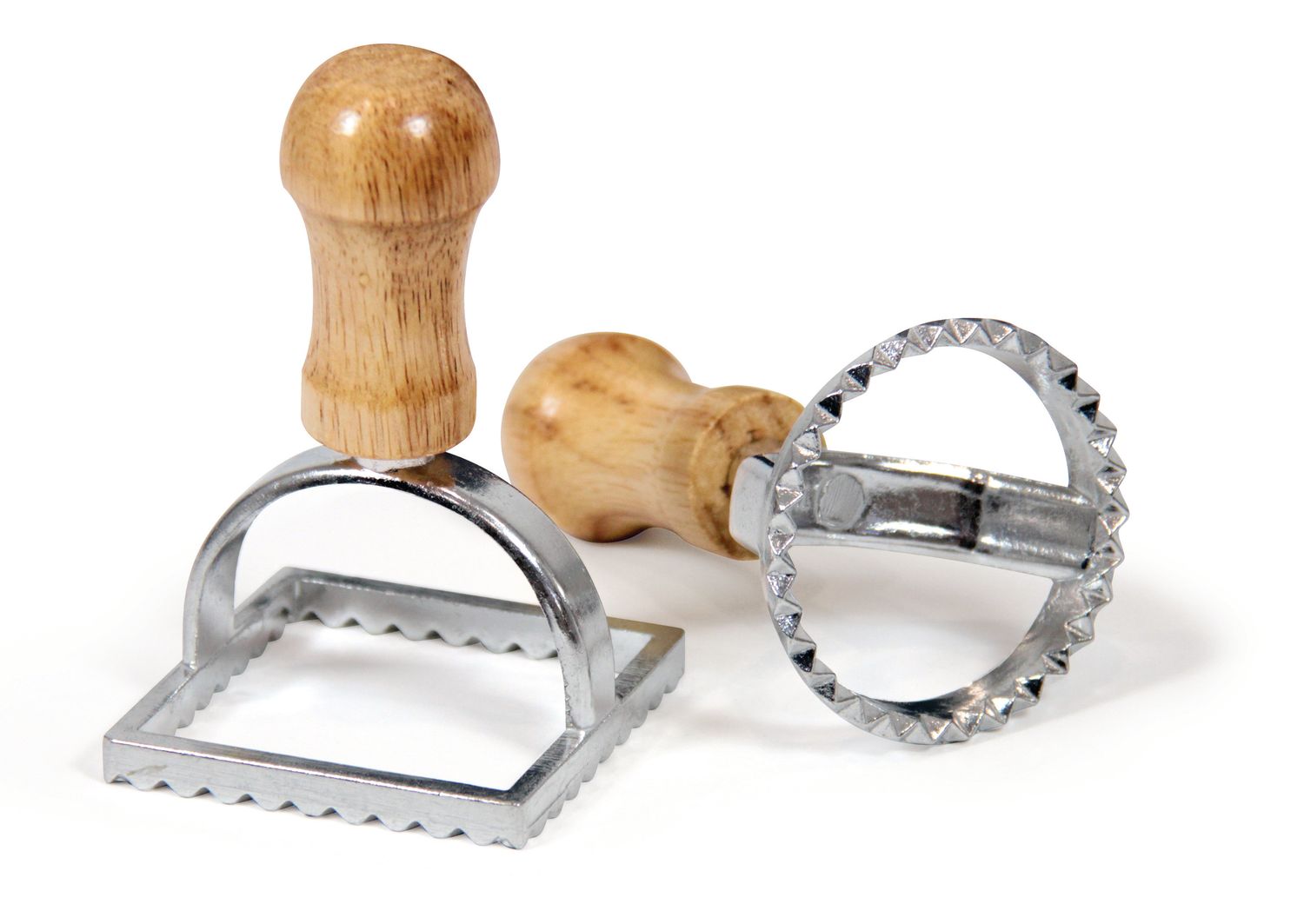 AVANTI Round and Square Ravioli Cutters - Set of 2