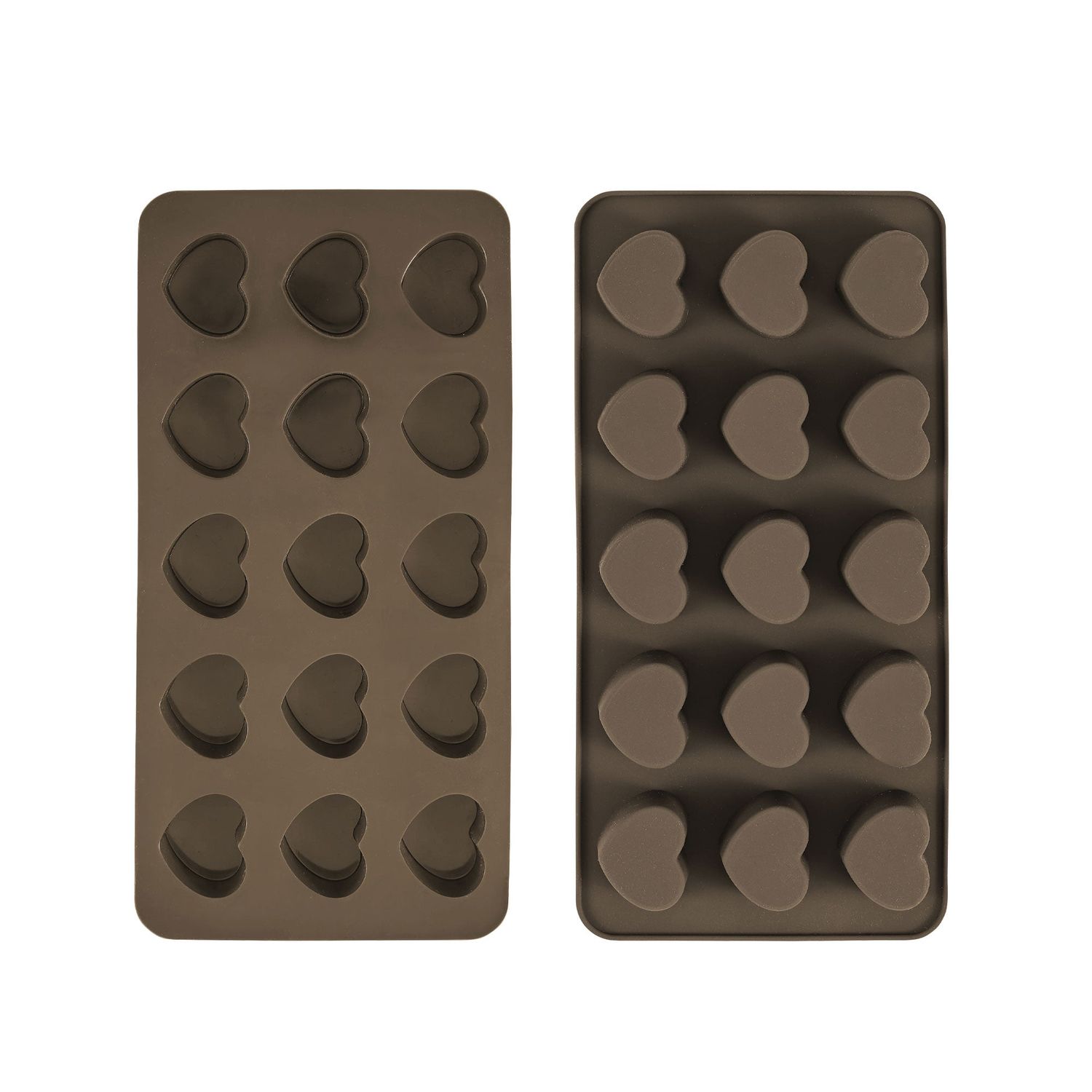 AVANTI Silicone Chocolate Mould, Set of 2 - Hearts