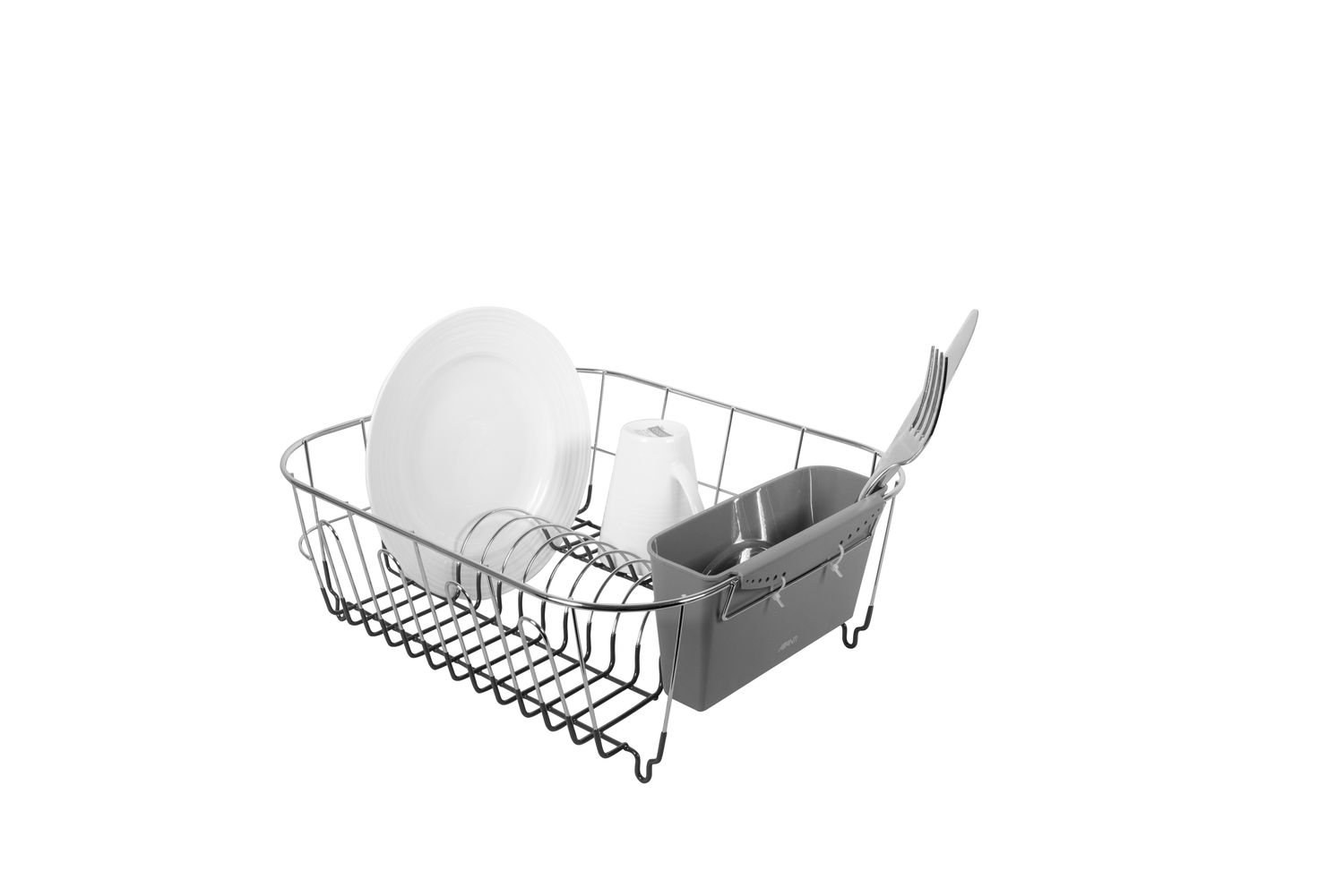 AVANTI Slimline Dish Rack Small - Grey