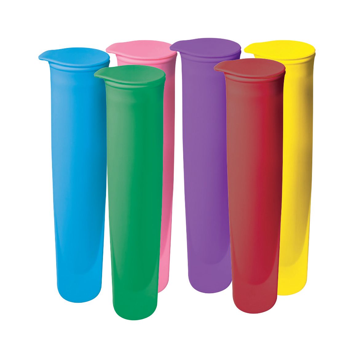 AVANTI Silicone Push Up Ice Blocks - 6 Piece Set