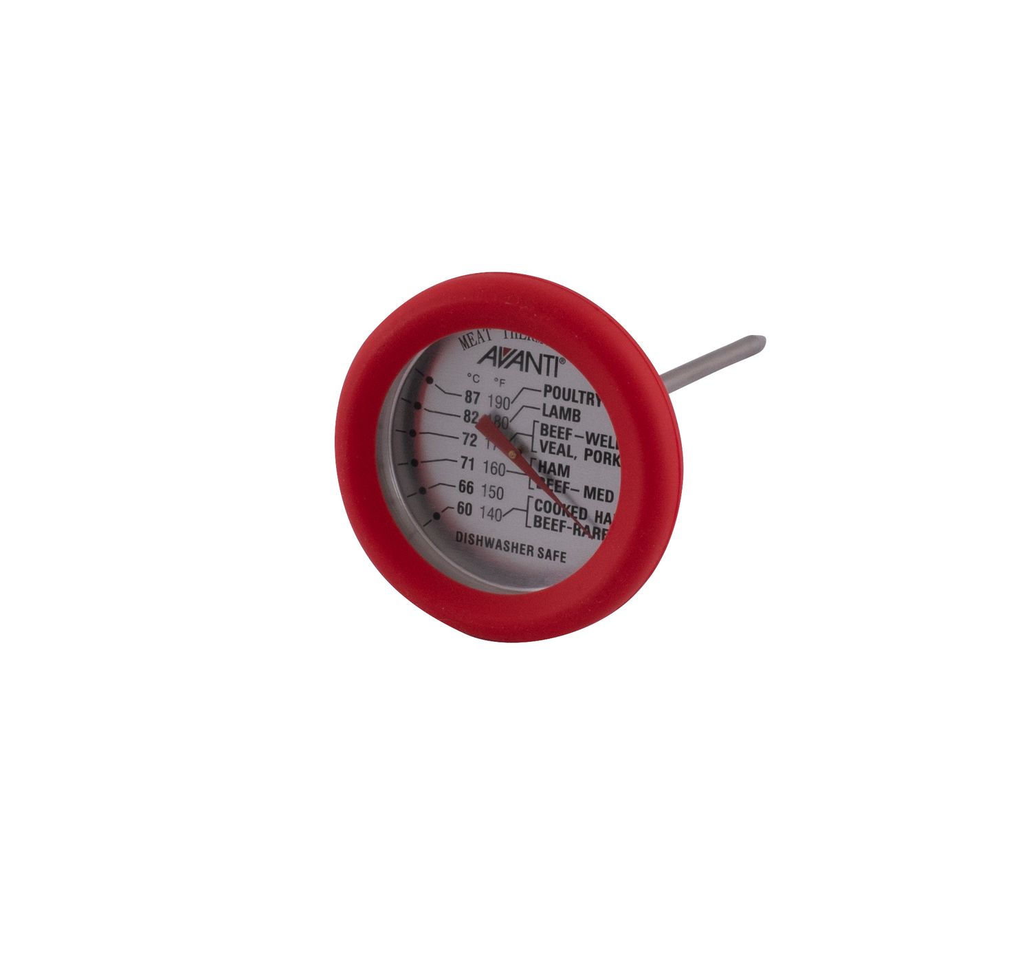 AVANTI Meat Thermometer with Silicone Surround
