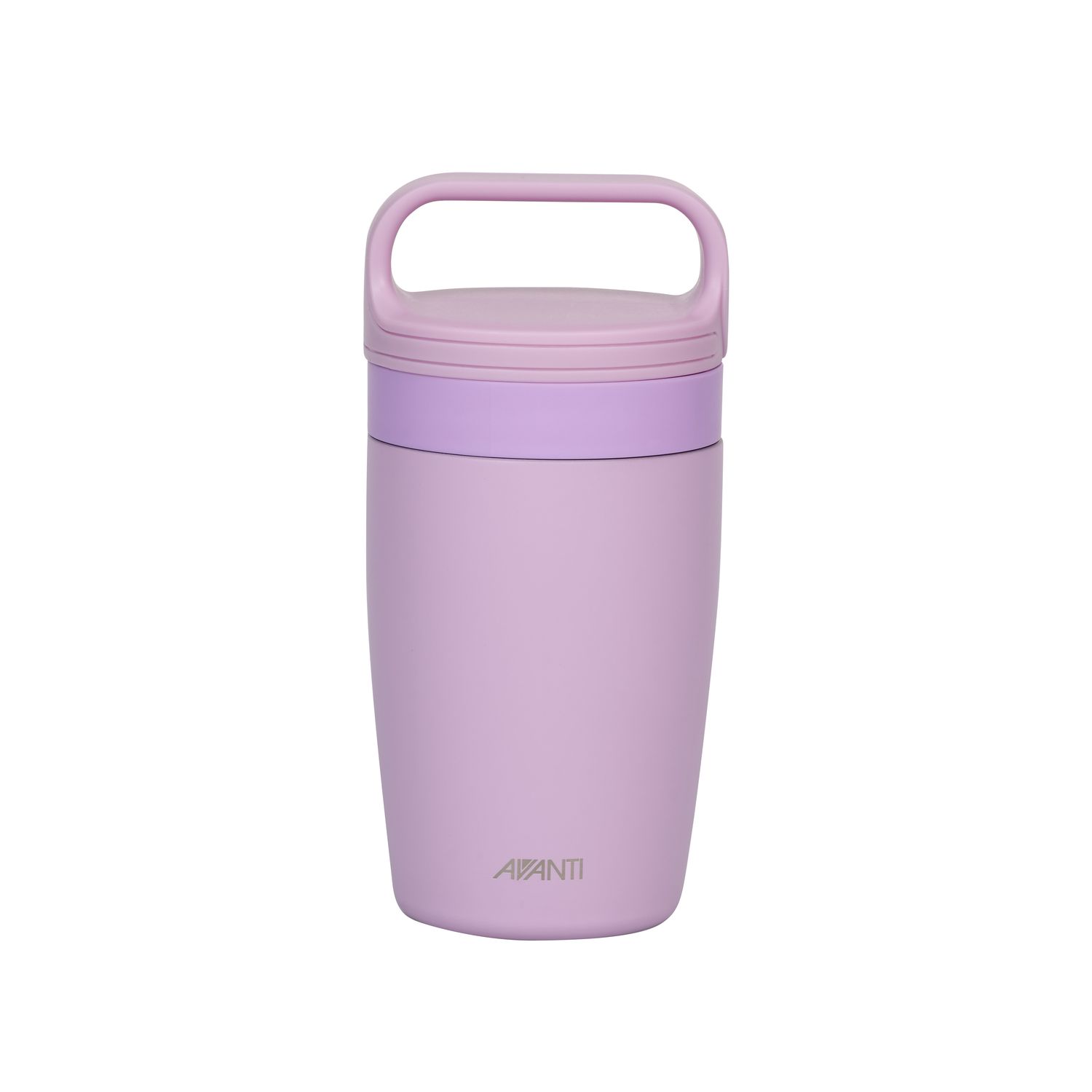 AVANTI FlexiSip Insulated Travel Cup w Handle 355ml Lilac