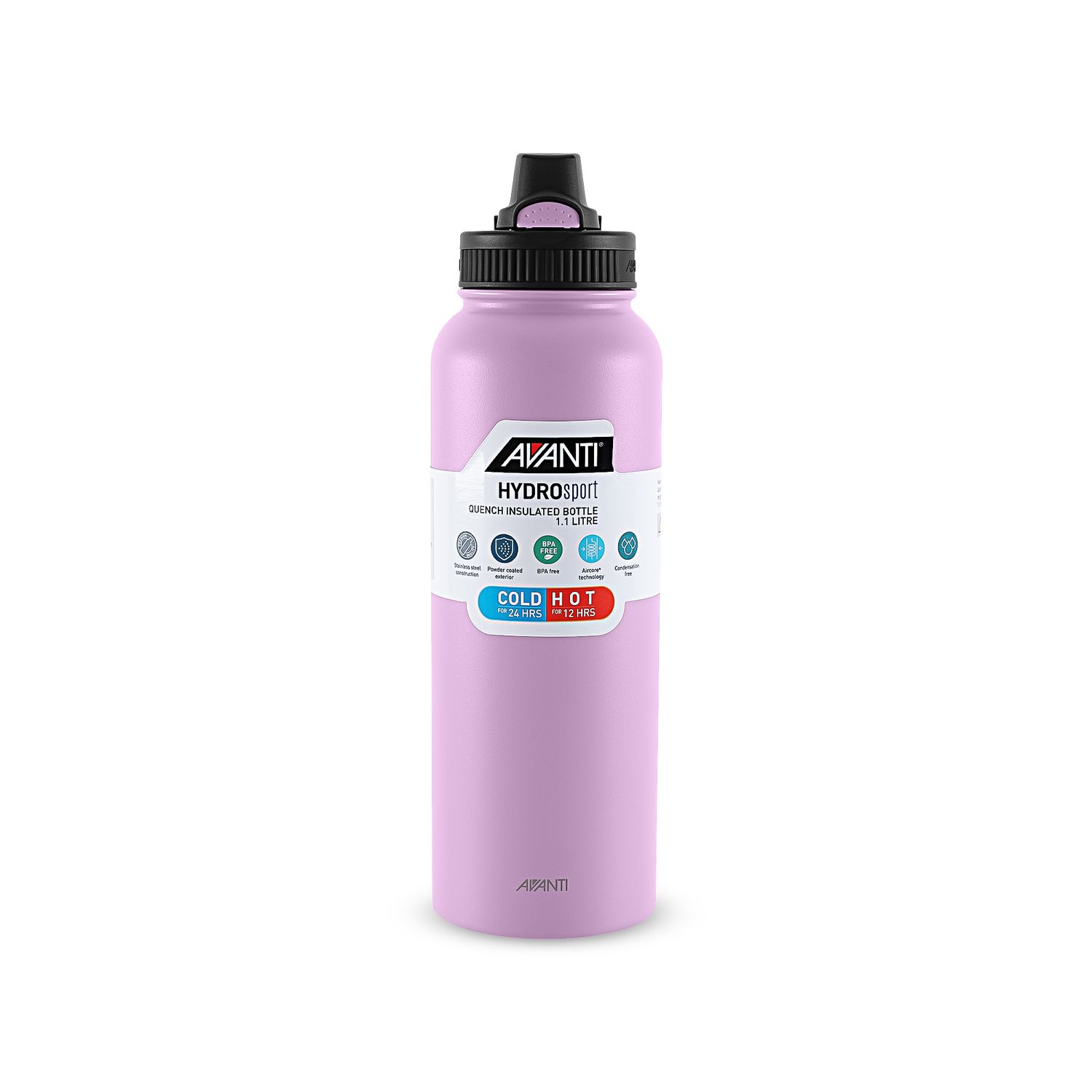 AVANTI HydroSport Insulated Quench Btl 1.1L-Lavender