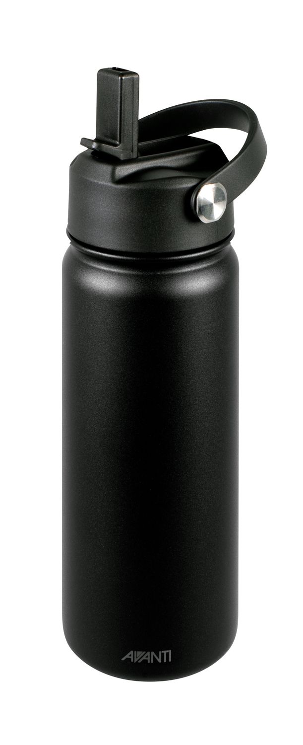 AVANTI HydroSport Insulated Sipper Bottle 550ml - Black