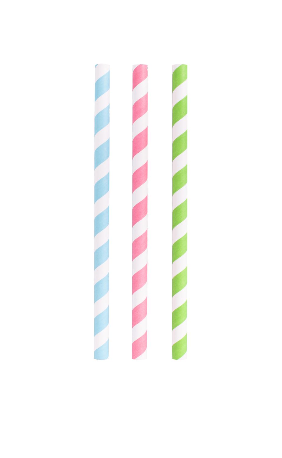 AVANTI Paper Smoothie Straws 23cm Set of 24 - Rainbow