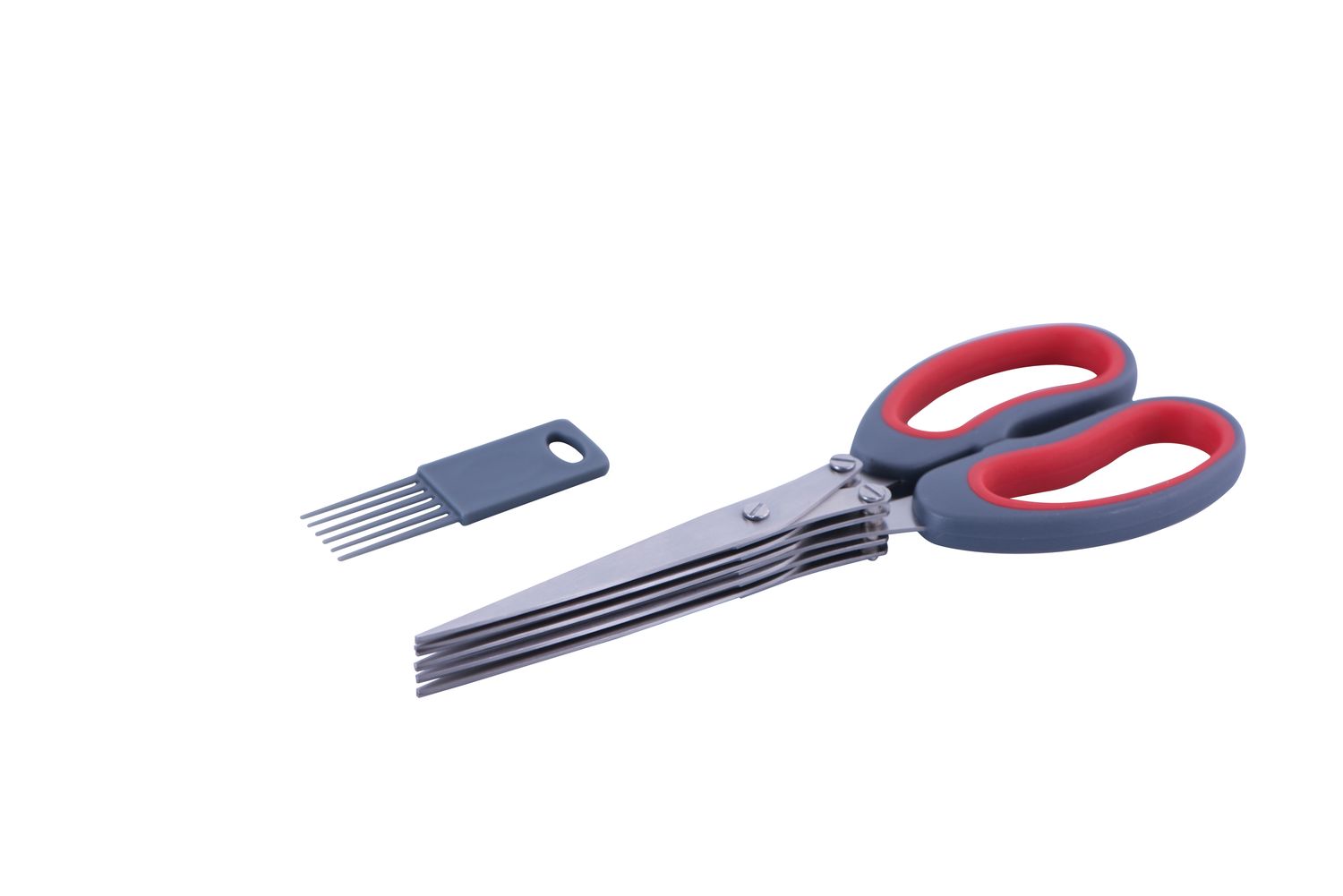 AVANTI Dura Edge 5 Blade Herb Dicing Scissor w Cleaning Comb