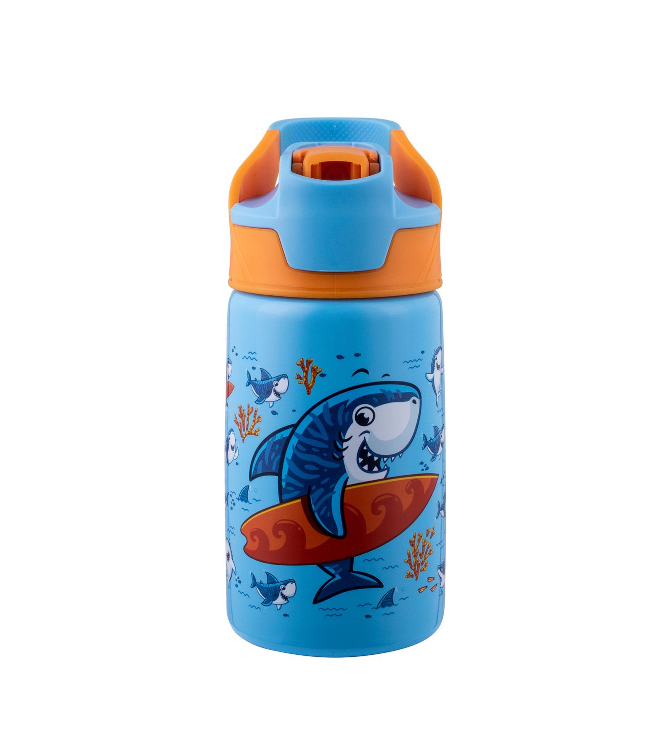 AVANTI YumYum Auto Flip Spout Insulated Bottle 375ml-Shark