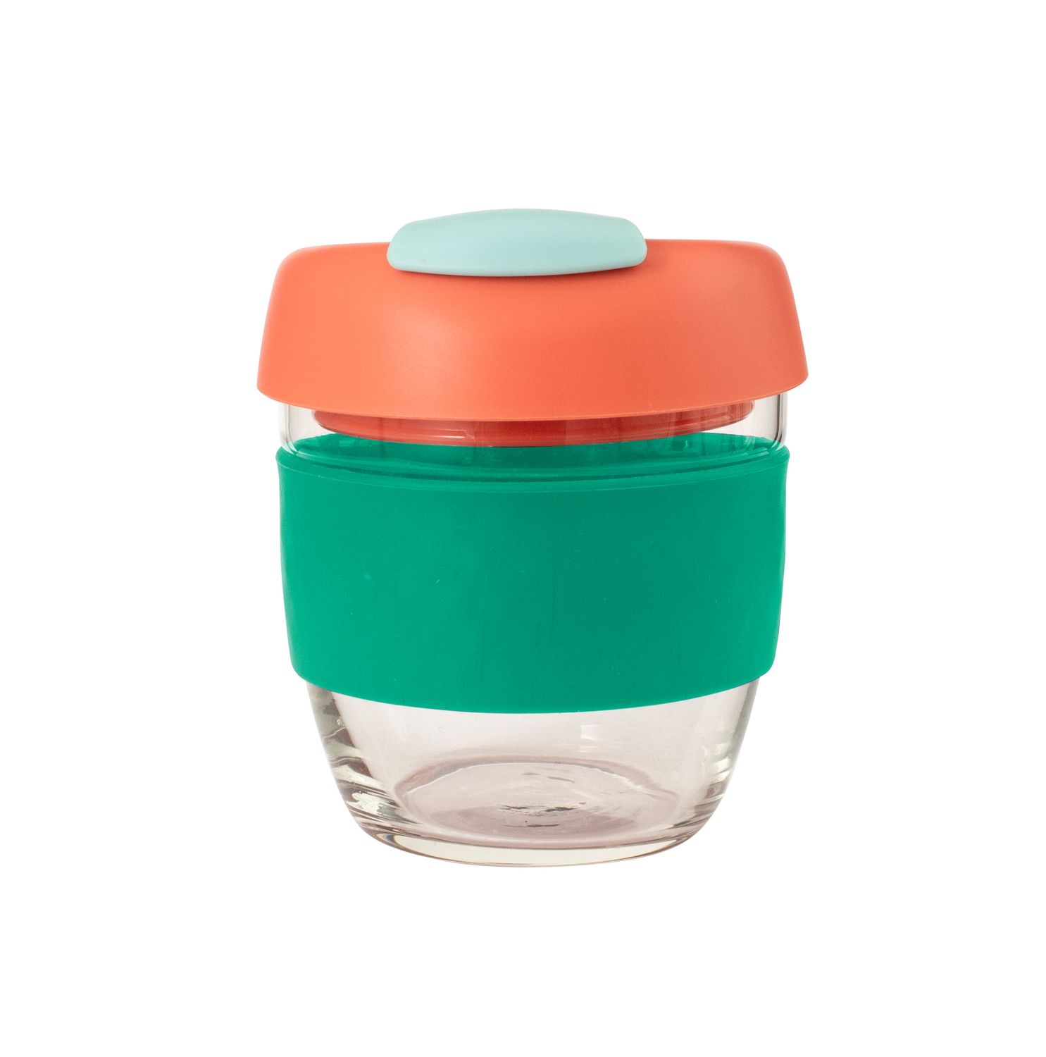 AVANTI Glass GOCUP 236ml - Green/Coral/Sea Foam