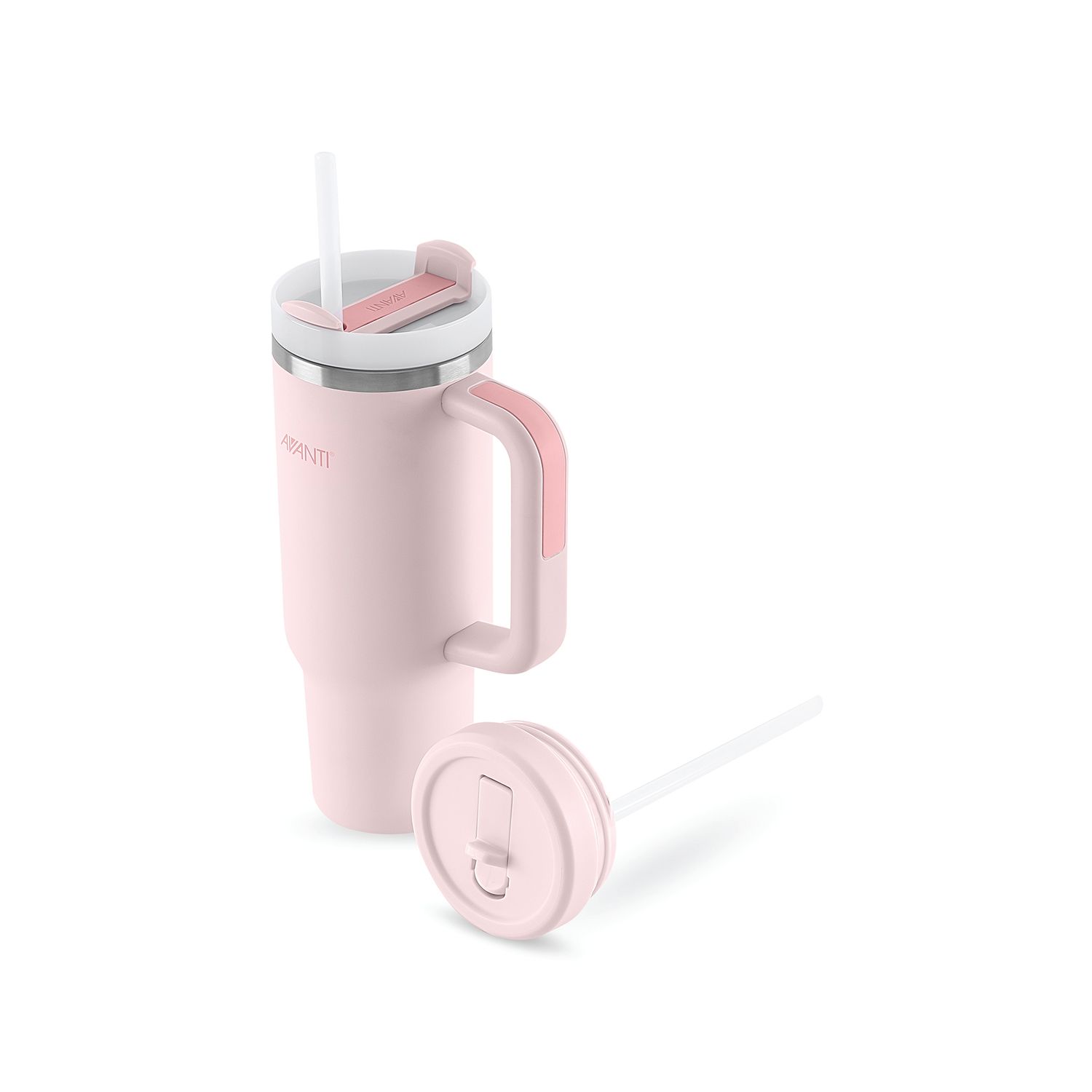 AVANTI HydroQuench Insulated Tumbler w Two Lids 1L - Bl Pink