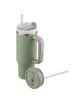 AVANTI HydroQuench Tumbler with Two Lids, 1L Agave