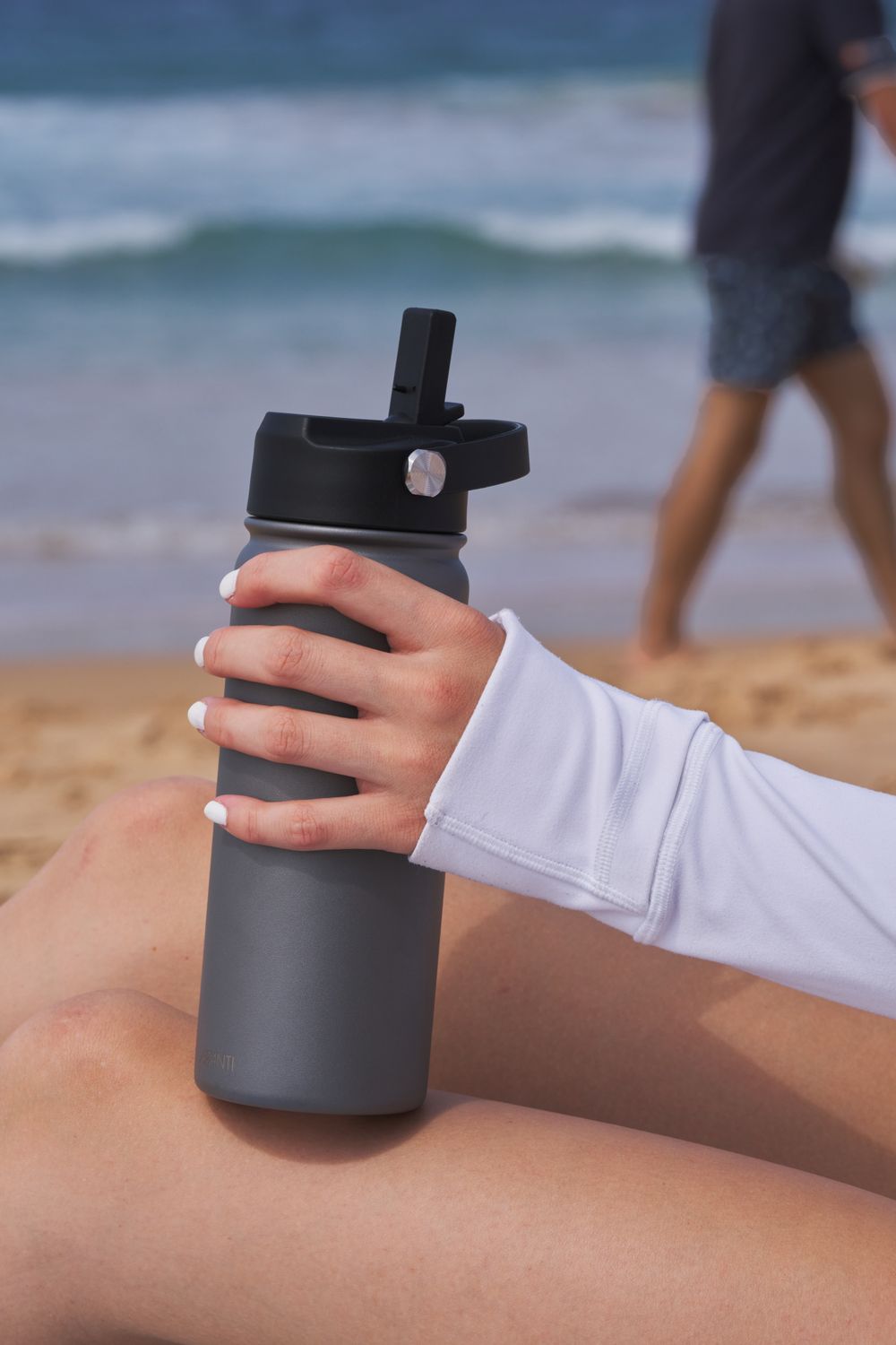 AVANTI HydroSport Insulated Sipper Bottle 550ml - Platinum