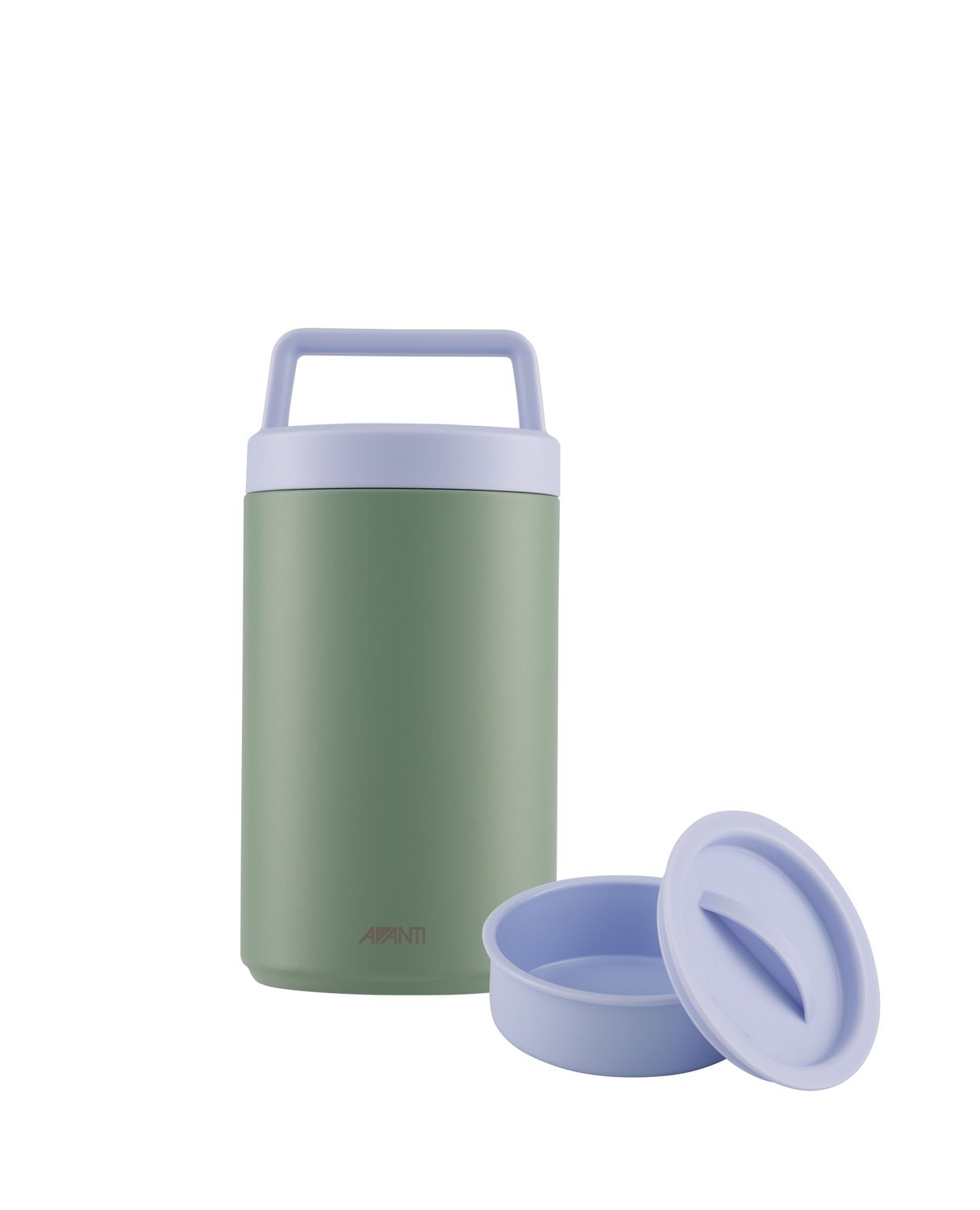 AVANTI Inuslated Food Jar with Handle, 700ml - Agave/Lilac