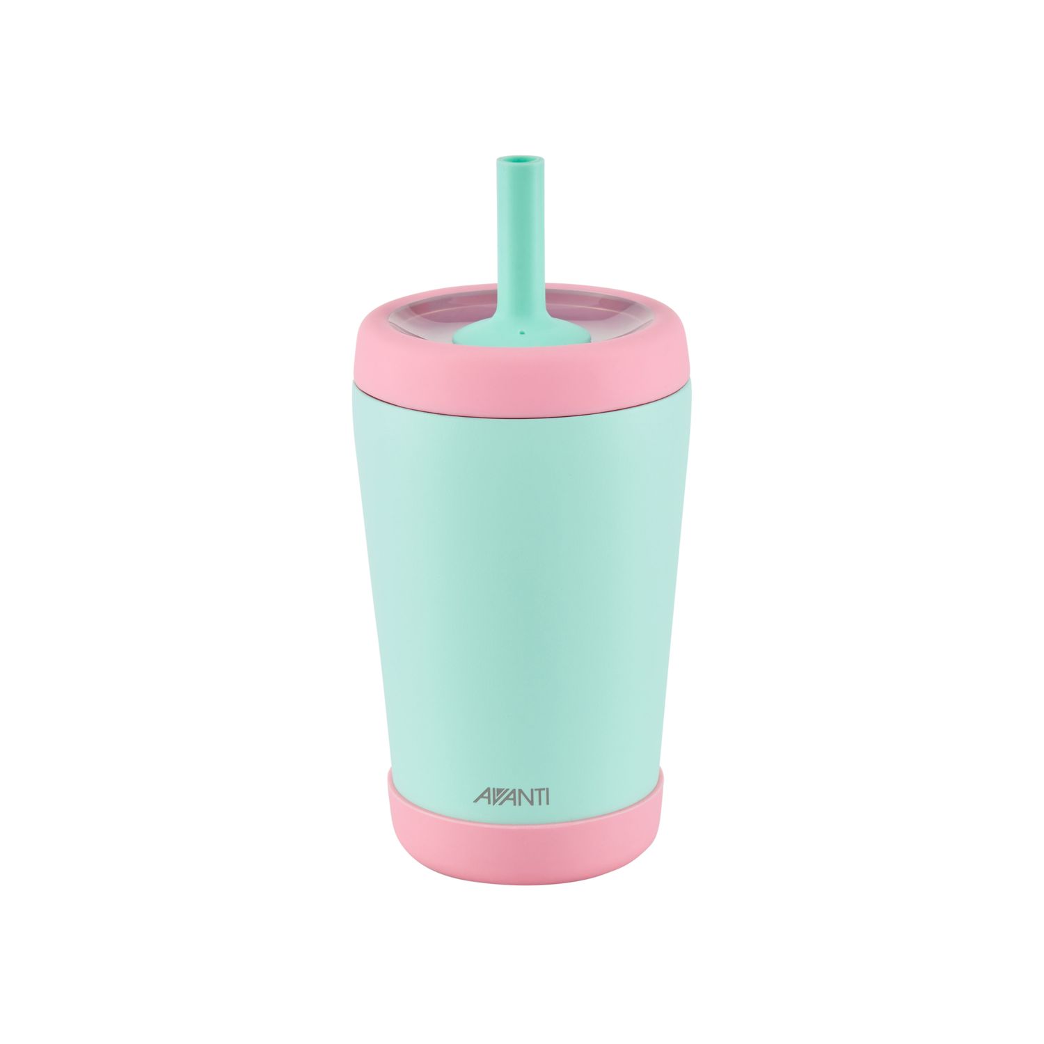 AVANTI YumYum Insulated Tumbler with Bumper 350ml Blue/Pink