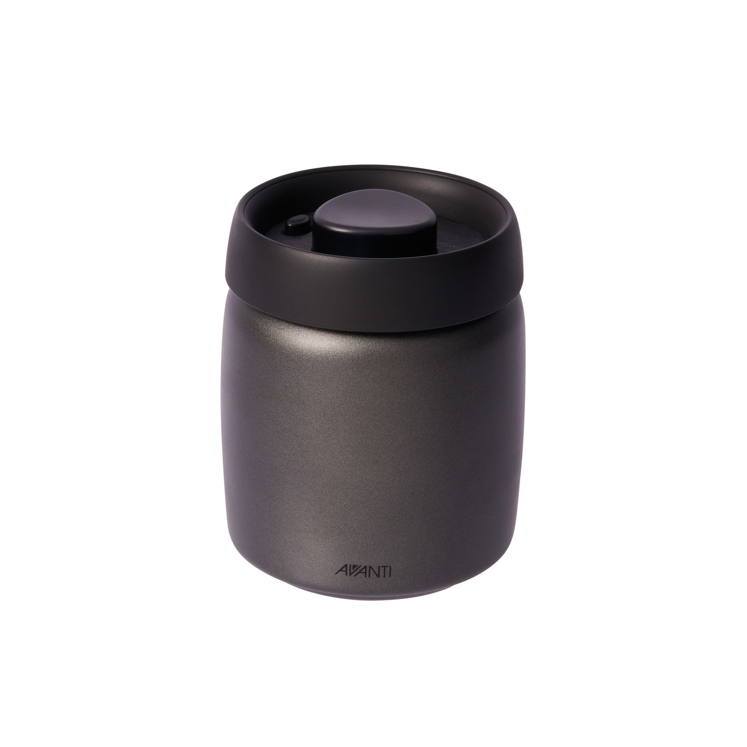 AVANTI Vacuum Storage Jar, 800ml - Black Stainless Steel