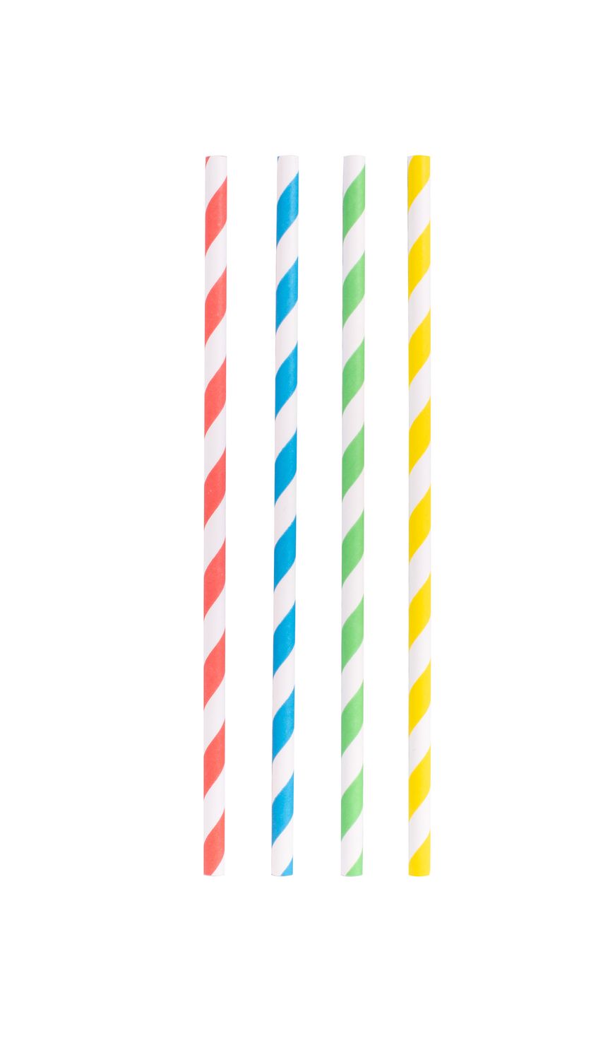 AVANTI Papers Straws 20cm Set of 50 - Rainbow
