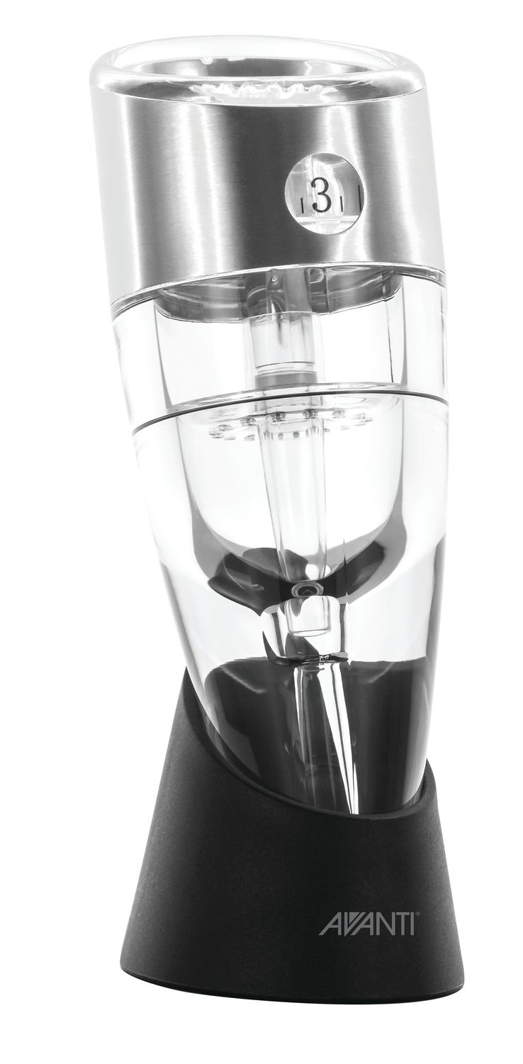 AVANTI Adjustable Deluxe Wine Aerator with Stand