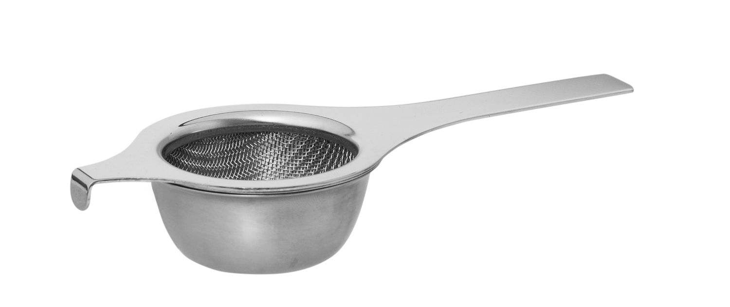 AVANTI Deluxe Dble Weave Mesh Tea Stainer w Handle and Bowl