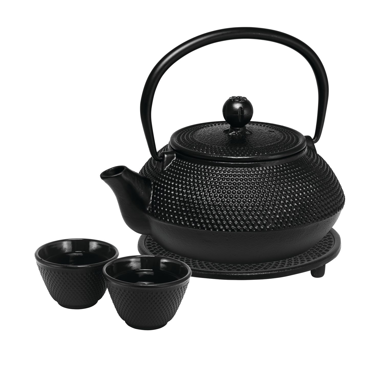 AVANTI Hobnail Teapot Set 800ml - Black