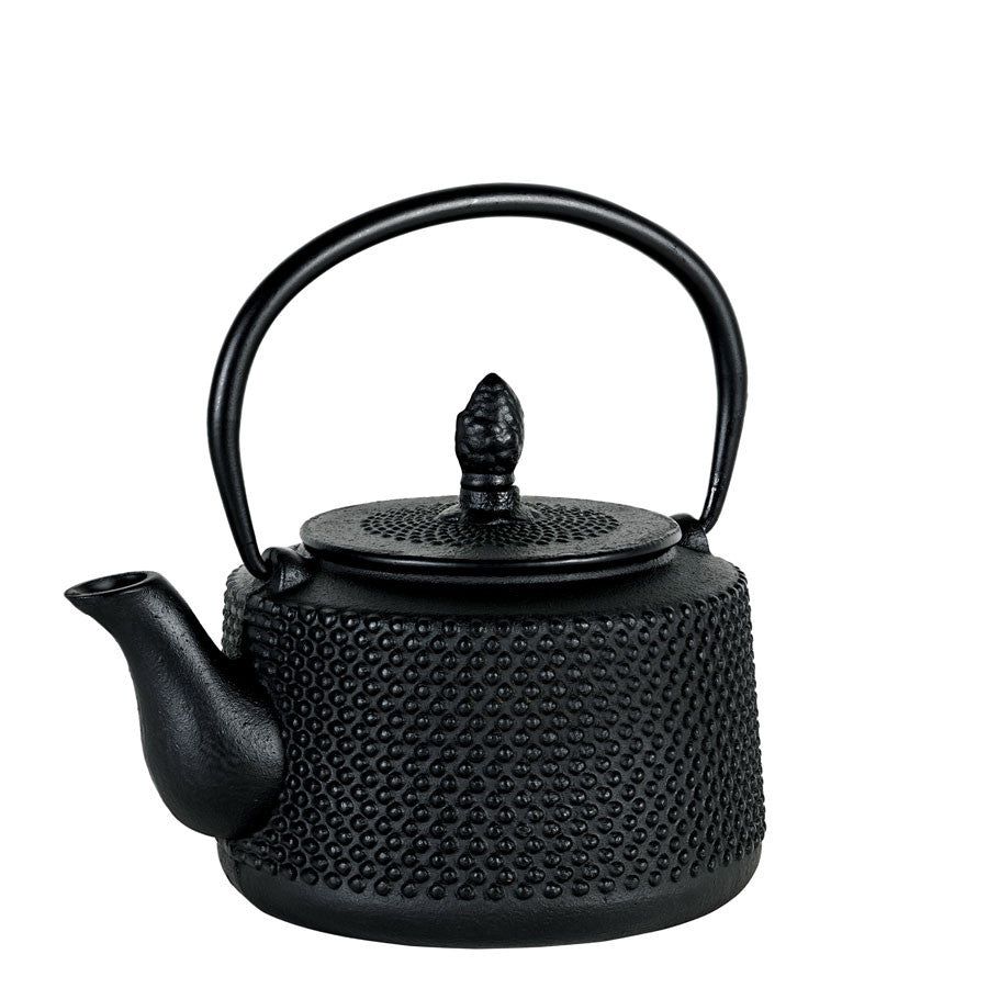 AVANTI Emperor Cast Iron Hobnail Teapot 750ml - Black