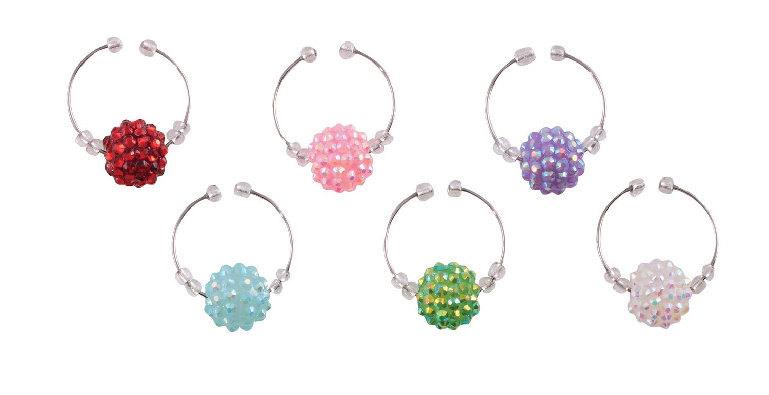 AVANTI Wine Charms Set of 6 - Crystal Balls
