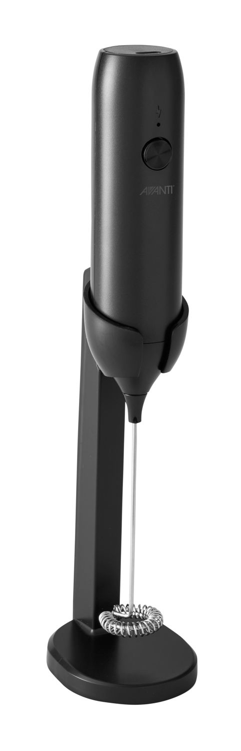 AVANTI Rechargeable Milk Frother with Stand