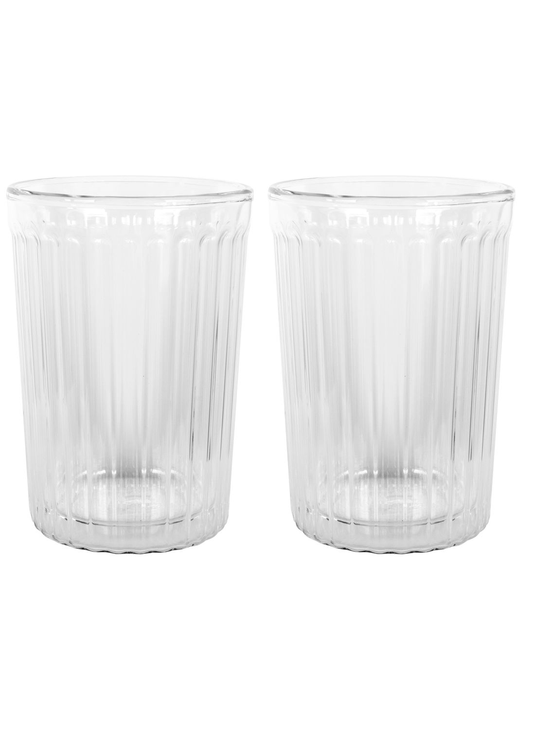 AVANTI Rigato Double Wall Glass Set of 2 - 350ml