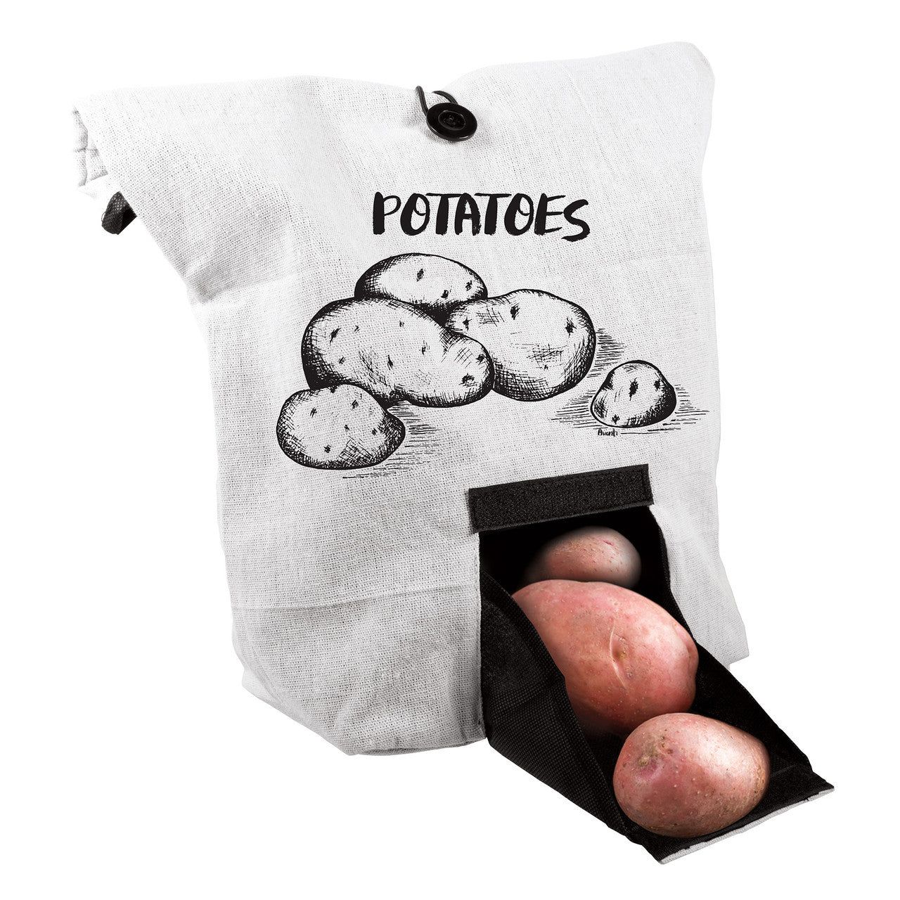 AVANTI Potato Storage Bag with Flap - 23 x 12 x 42cm