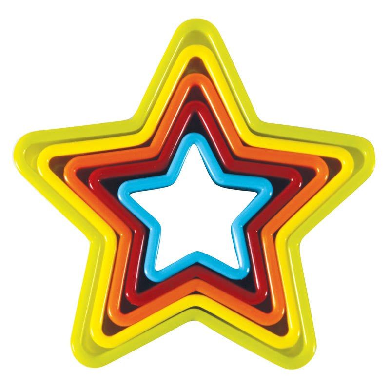 AVANTI Star Cookie Cutters 5 Piece Set - Multi