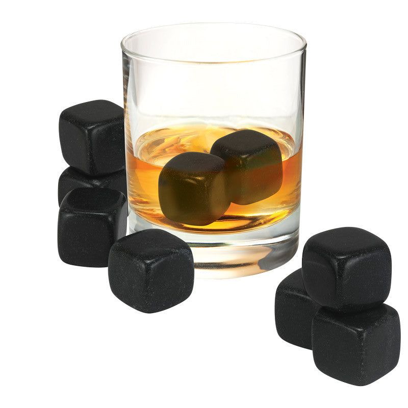 AVANTI Whisky Rocks Set 9 - Black Granite