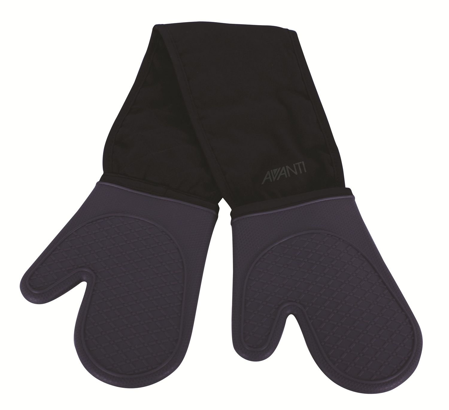 AVANTI Silicone Double Oven Glove - Charcoal