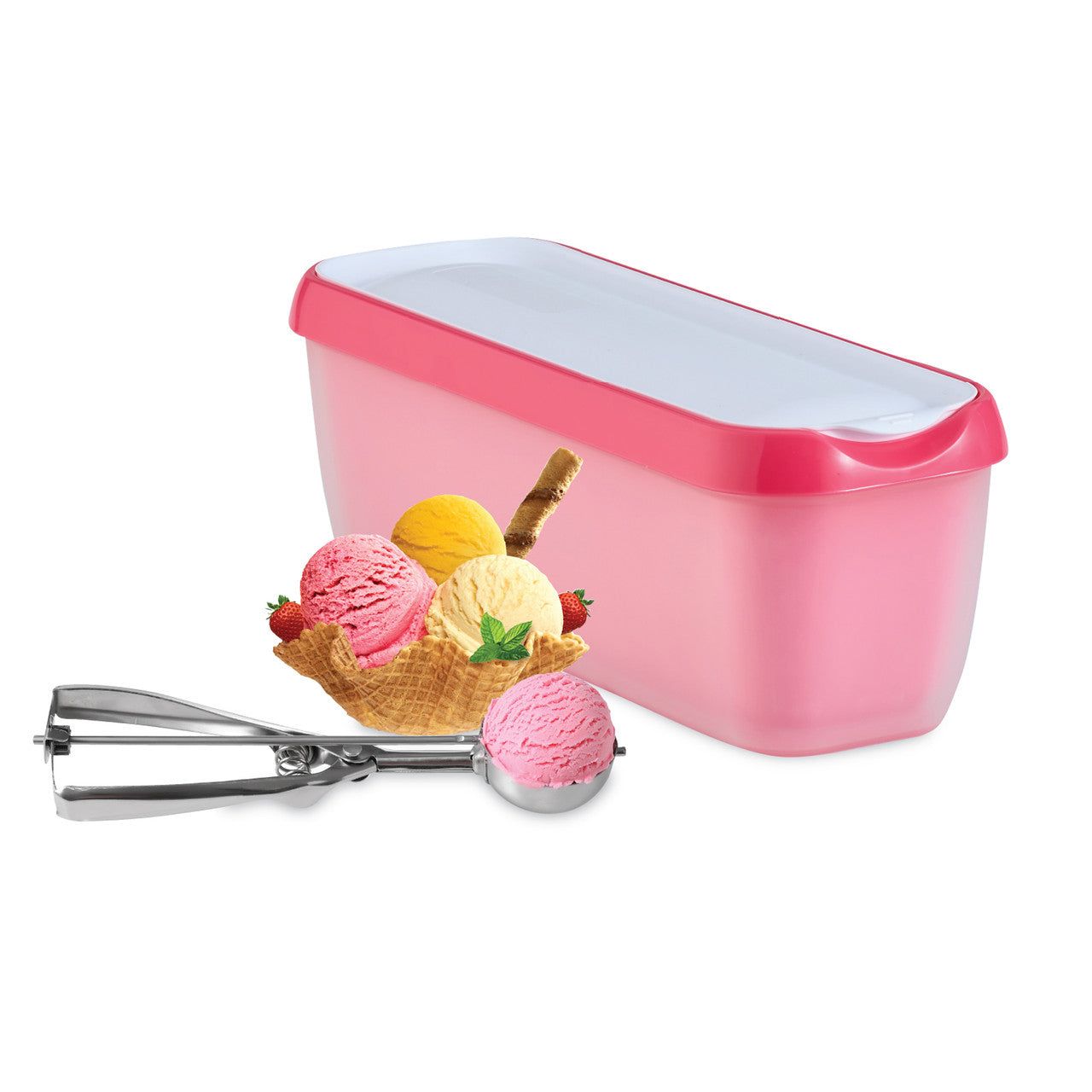 AVANTI ScoopEasy Ice Cream Tub, 1.3L - Berry
