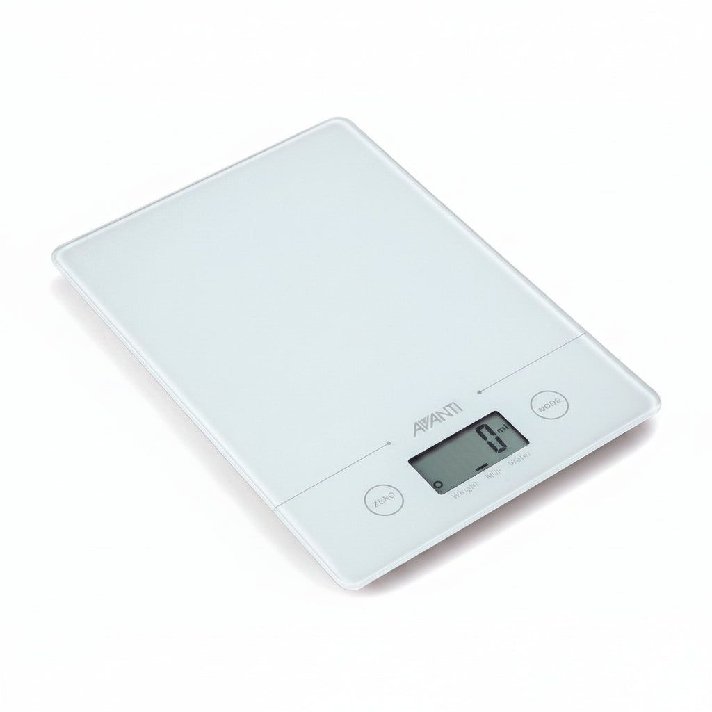 AVANTI Compact Kitchen Scale - White