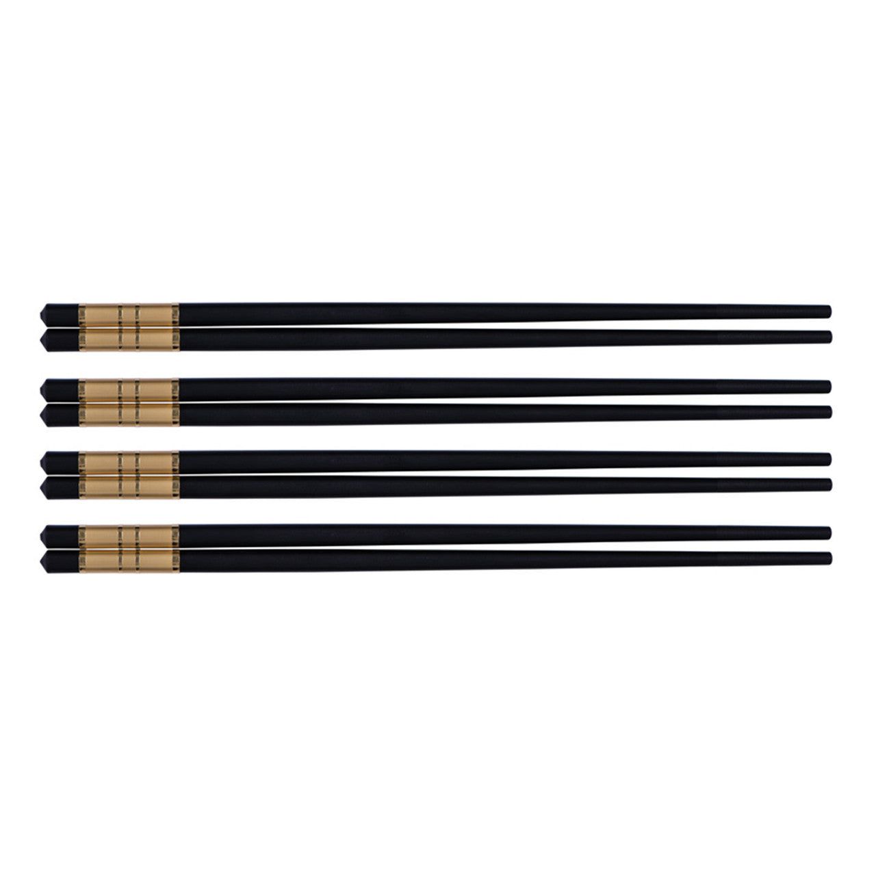 AVANTI Traditional Alloy Chopsticks Set of 4 - Gold