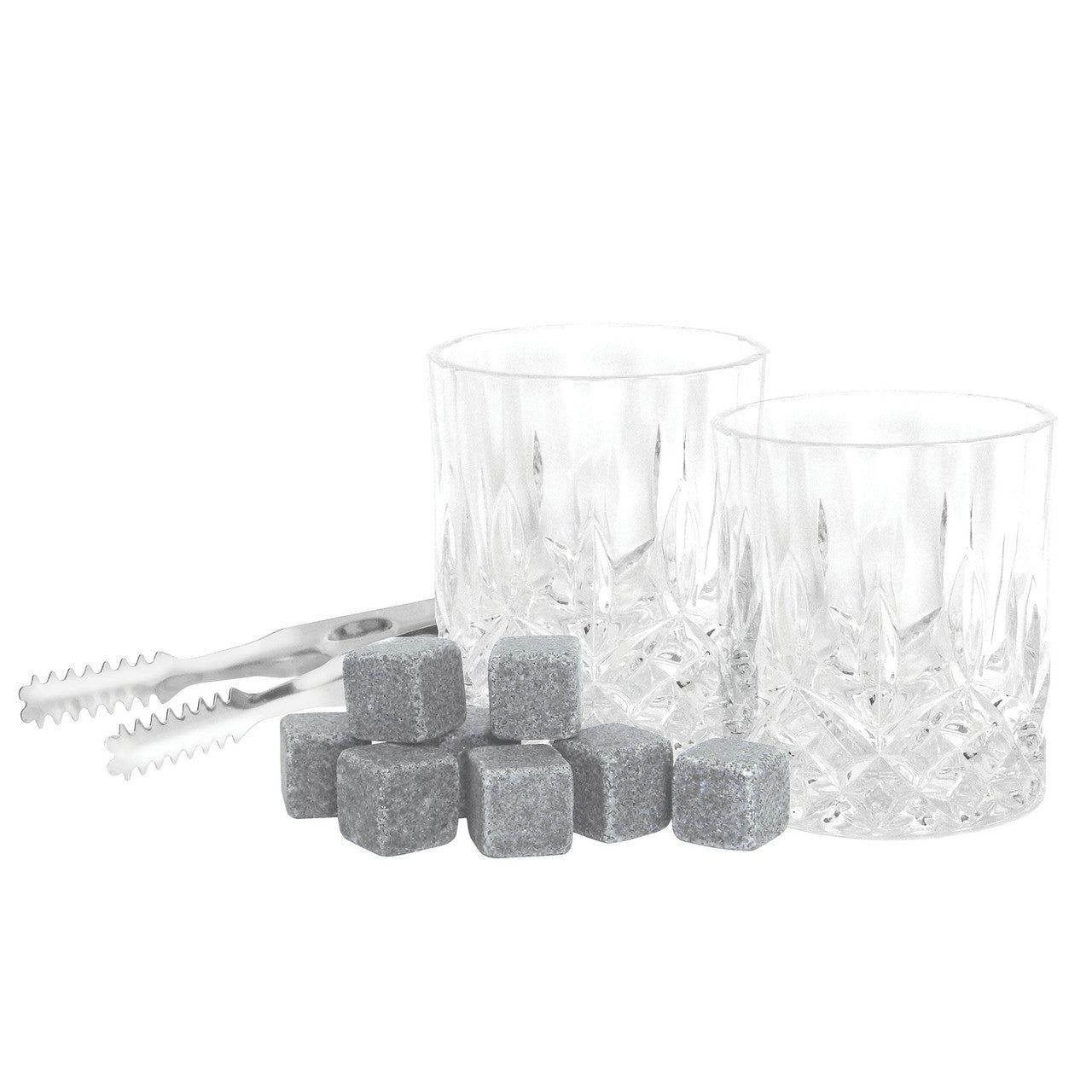 AVANTI Whisky Stone and Glass Gift Set