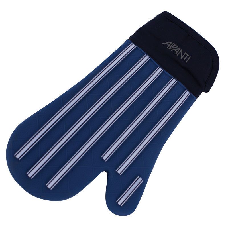 AVANTI Silicone Oven Glove - Butcher Stripe