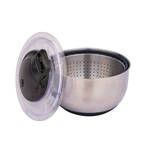 AVANTI S/Steel Salad Spinner w/Stainless Steel Bowl 5L
