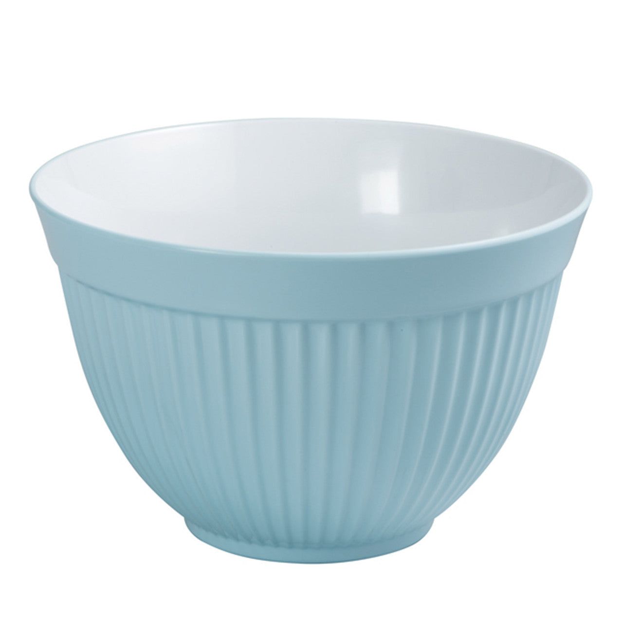 AVANTI Melamine Ribbed Mixing Bowl 18cm/1.5L - Duck Egg Blue