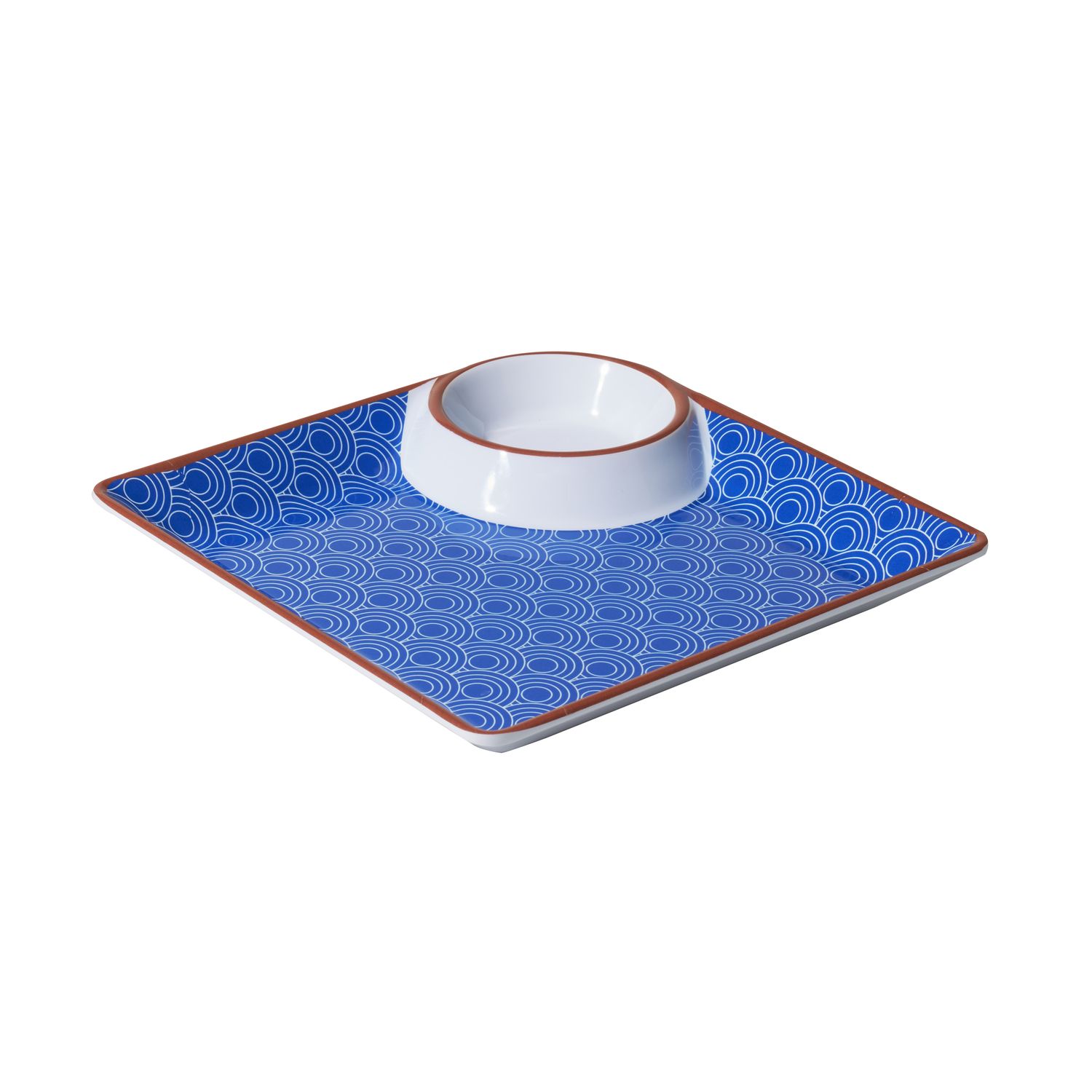 AVANTI Individual Serving Plate Square 20cm - Wave