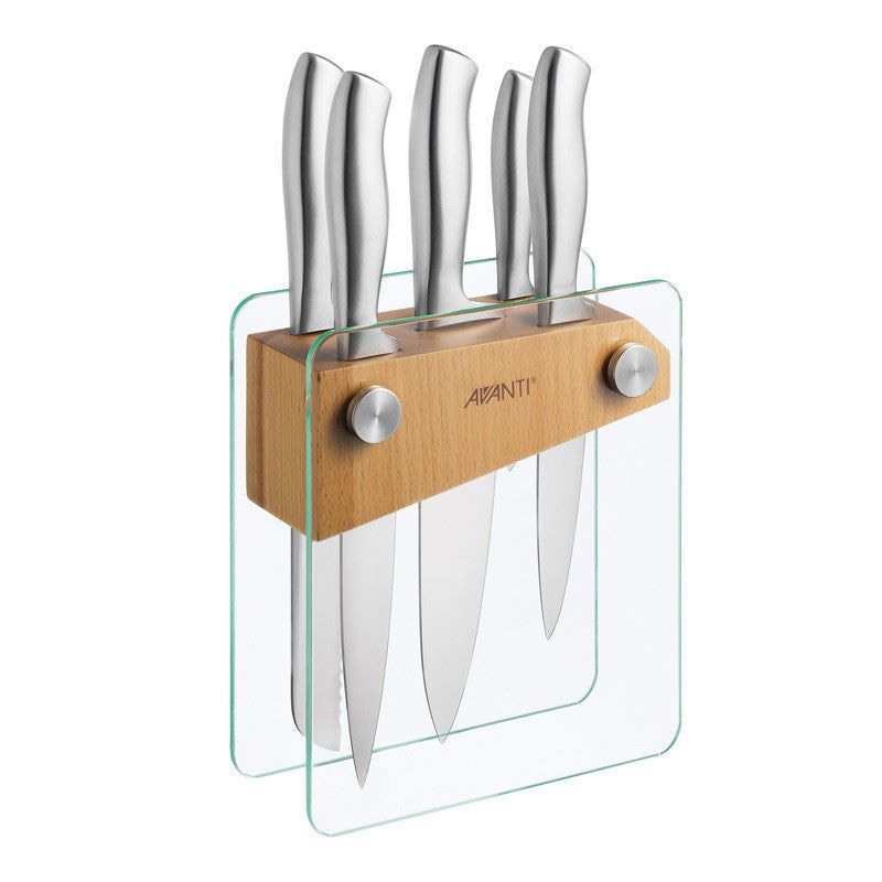AVANTI Tempo 6 Piece Cutlery Block
