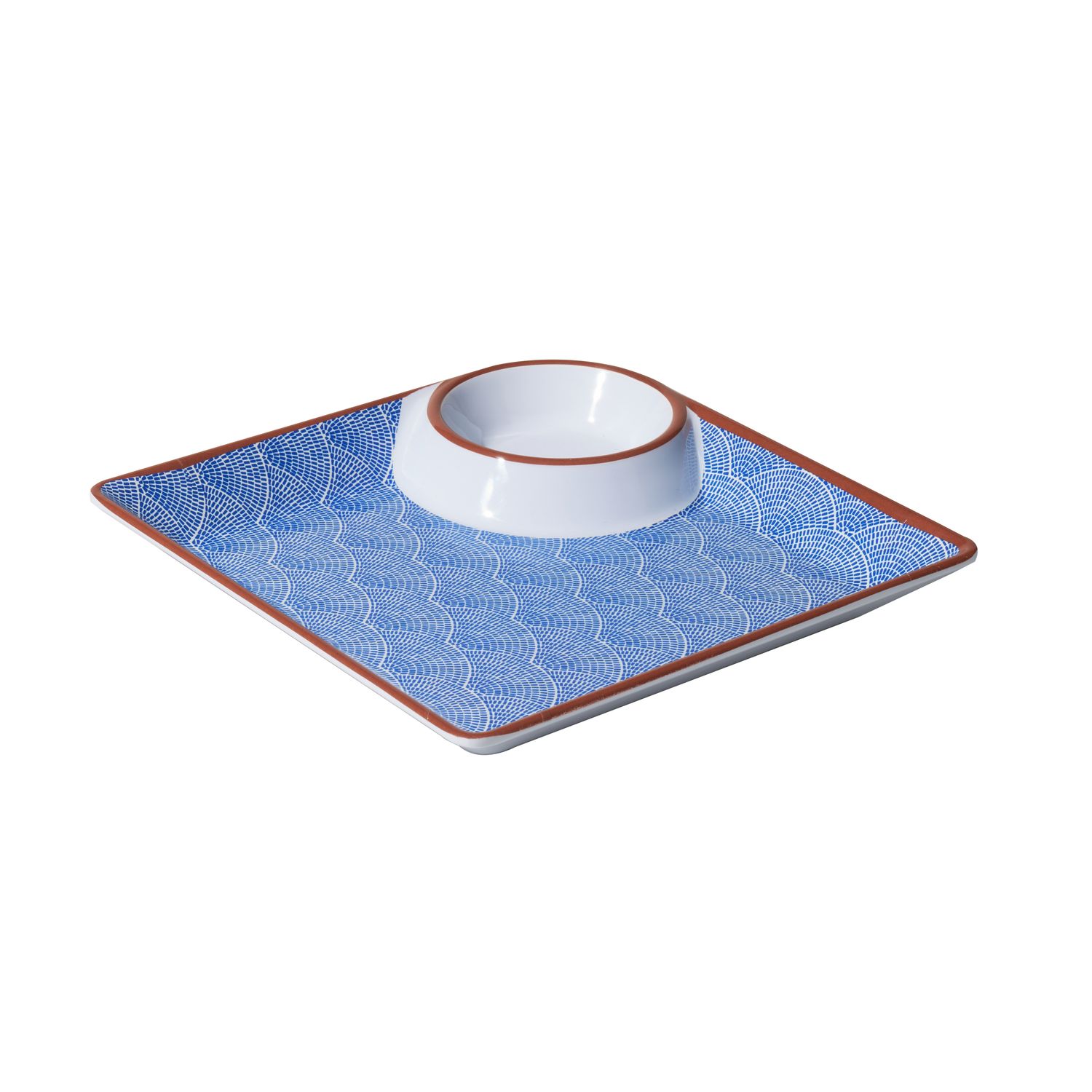 AVANTI Individual Serving Plate Square 20cm - Fan