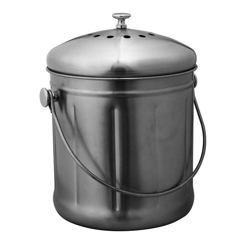 AVANTI Compost Bin 10 Litre - Stainless