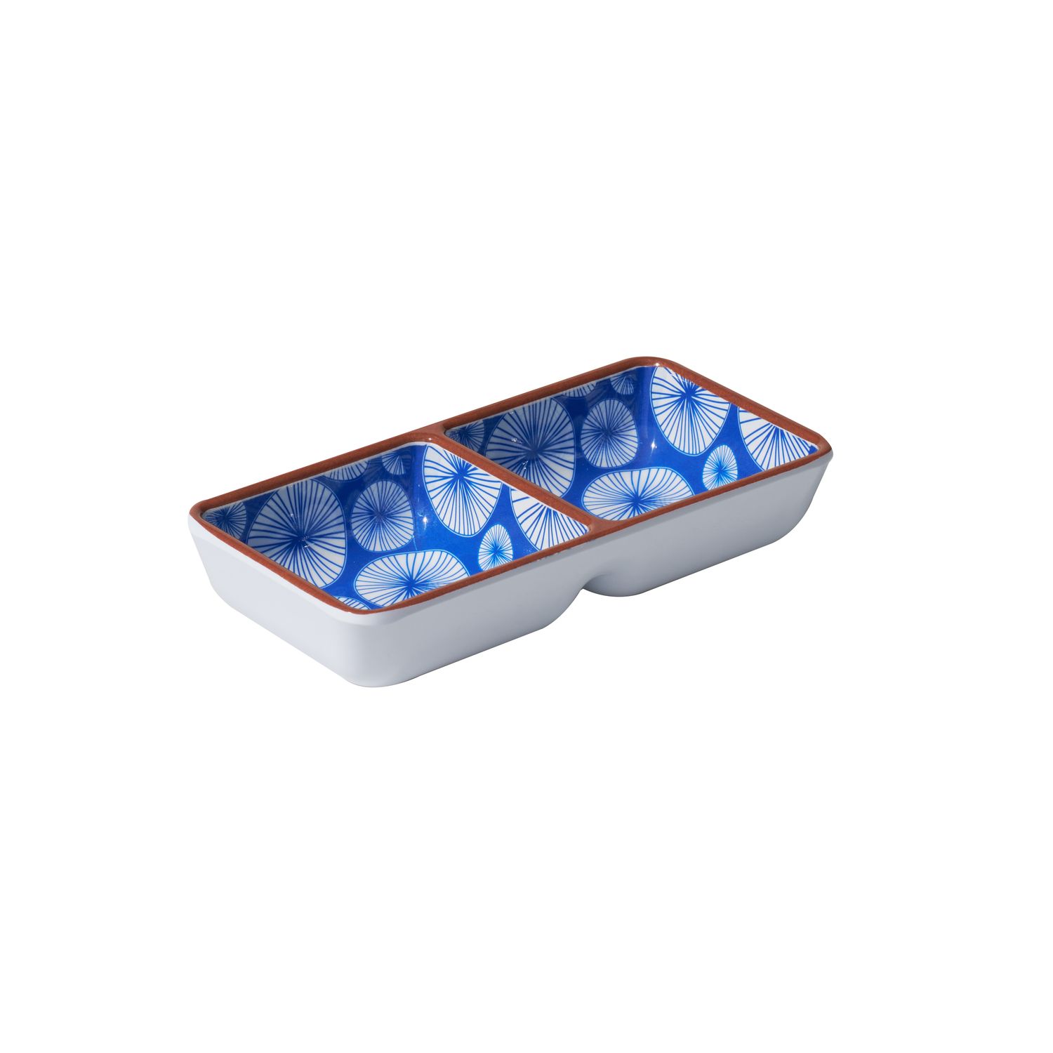 AVANTI Divided Sauce Dish 14 x 7cm - Lotus