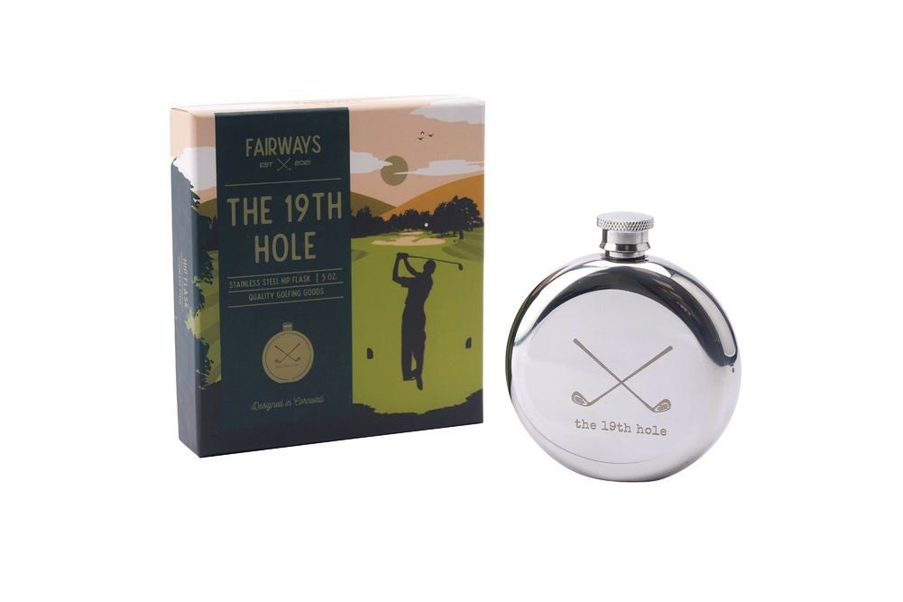 FAIRWAYS 19th Hole Hipflask